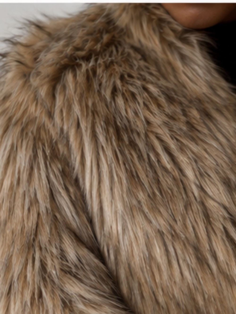 NWT Blonde Faux Fur Coat💕